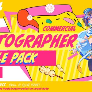 CosNatsu 4 Photographer Bundle Pack Ticket